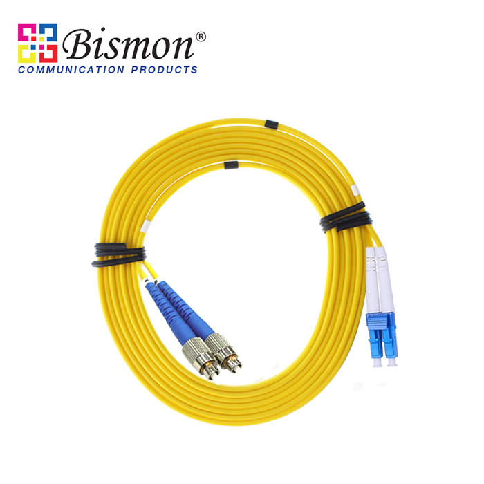 FCLC Patch Cord Duplex 3 Meters SingleMode 9/125um Bismon
